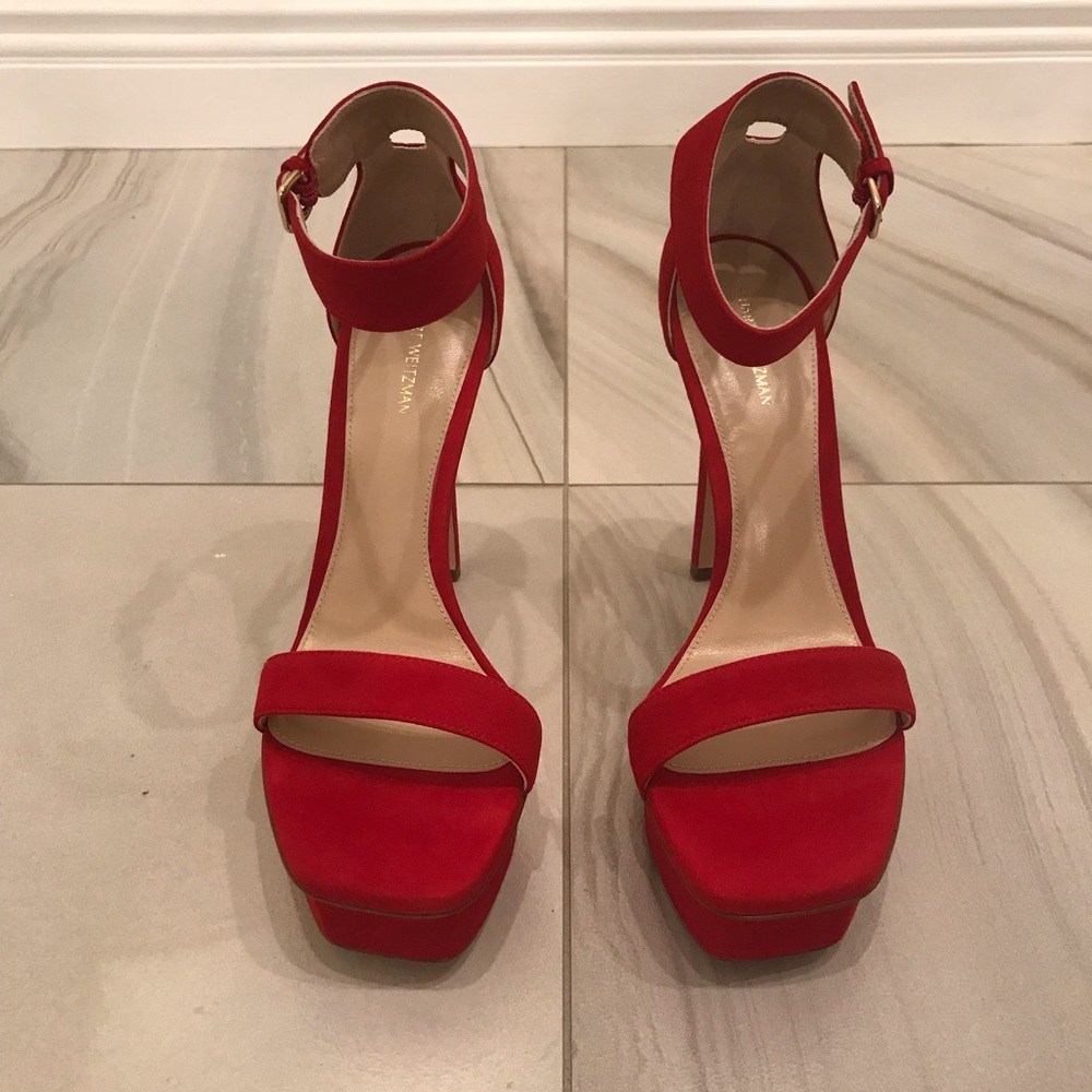 NIB Stuart Weitzman Exquisite  Platform Sandals
